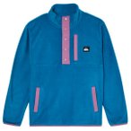 Quiksilver - Kid's No Destination Half Snap - Fleecepullover Gr XL - 16 Years bl