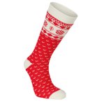 Ivanhoe of Sweden - Wool Sock Folklore - Merinosocken 35-38 rot