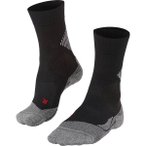 FALKE 4GRIP Unisex Socken, Größe 35-36 in Schwarz
