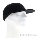 Fox Polar Fleece 5 Panel Schildmütze-Schwarz-One Size