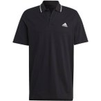 ADIDAS Herren Polo Essentials Piqué Small Logo, Größe M/T in Schwarz