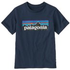 Patagonia Kinder P-6 Logo T-Shirt ( Dunkelblau L Größe,)