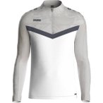 JAKO Herren Pullover Ziptop Iconic, Größe M in Silber