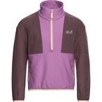 Jack Wolfskin Colorblock Taunus  Kinder  Pullover lila Größe 176 Trekking Atmu