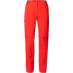 Vaude Farley Stretch Zo T-Zip II Hose Damen  Skihose rot Größe XXL Trekking  E