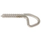 AustriAlpin - Klebehaken Edelstahl - Klebehaken Gr 75 mm steel polished