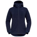 Norrøna - Women's Femund Warmwool3 Hood - Fleecejacke Gr XS blau