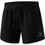 ERIMA Damen Essential Team Sweatshorts, Größe 40 in Schwarz