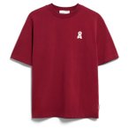 ARMEDANGELS - Women's Tarjaa Å Embro - T-Shirt Gr XS rot