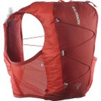 SALOMON Rucksack ACTIVE SKIN 8 SET RED DAHLIA/HIGH RISK R, Größe XL in Rot
