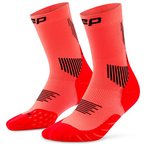 CEP Run 5.0  Damen  Laufsocken rot Größe 34  Laufen | Trailrunning  Elastisch