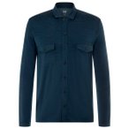 super.natural - Adventure Shirt - Merinoshirt Gr L blau