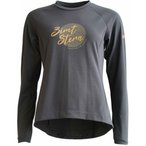 Zimtstern Spunz LS Trikot Damen  Radtrikots grau Größe M Mountainbike  Elastis