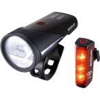 SIGMA SPORT Beleuchtungsset Aura 100/ Blaze Link, Größe 1 in Schwarz