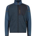 CMP  Herren  Fleecejacke grau Größe L Trekking  Elastisch