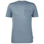 Stoic - MerinoChill MMXX. Göteborg Pocket Tee - Merinoshirt Gr XL grau