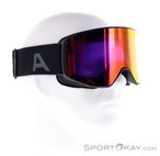 Alpina Venet Q-Lite Skibrille-Schwarz-One Size