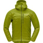 Norröna Falketind Aero⁶⁰ Hood Herren Isolationsjacke ( Lime M Größe,)