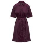 K-Way - Women's Nouaille Shiny Cotton - Kleid Gr XS lila