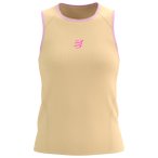 Compressport - Women's Trail Racing Tank - Laufshirt Gr XS beige