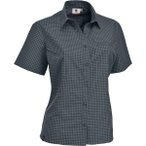 MAUL Damen Bluse Sandnes XT - 1/2 Bluse kariert, Größe 46 in Grau
