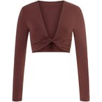 Mandala Support Top  Damen  Longsleeves rot Größe M Yoga | Lifestyle  Hautfreu
