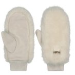 Barts - Women's Fur Mitts - Handschuhe Gr  One Size beige