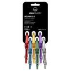 Wild Country - Helium 3.0 - Schnappkarabiner Gr Rack 6-Pack schwarz