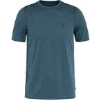 Fjällräven Abisko Day Hike  Herren  T-Shirts blau Größe S Camping  Atmungsak