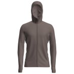 Icebreaker - Merino 260 Quantum IV L/S Zip Hoodie - Merinohoodie Gr M grau
