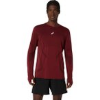 ASICS Herren T-Shirt ROAD SEAMLESS LS TOP, Größe XL in Braun