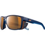 JULBO Shield L Reactiv 2-4 Polarized - Bergbrille blau-orange