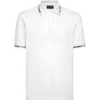 PLEIN SPORT Poloshirt STATEMENT, Größe S in Weiß