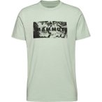 MAMMUT Herren Shirt Trovat T-Shirt Logo, Größe XXL in Silber