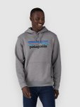 Patagonia P-6 Logo Uprisal Hoodie gravel heather Gr. M