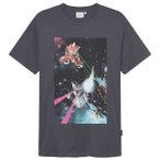 DEDICATED - T-Shirt Stockholm Lazer Cats - T-Shirt Gr M blau