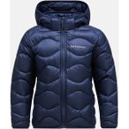PEAK PERFORMANCE Kinder Funktionsjacke Jr Helium Down Hood Jacke-BLUE SHADOW, Gr