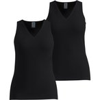Odlo Active Light 2er Pack Top Damen  Kurzarm Unterhemden schwarz Größe XS   A