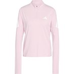 adidas Iconic Running 1/2 Zip  Damen  Longsleeves rosa Größe XS Laufen | Trail
