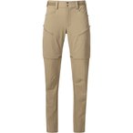 Bergans Convertible Zip-Off Softshell Hose Damen  Softshellhose beige Größe L 