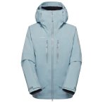 Mammut - Women's Crater Pro Hardshell Hooded Jacket - Regenjacke Gr XS grau/tür