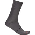 Castelli Espresso 18   Fahrradsocken grau Größe 36  Rennrad  Elastisch