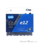 KMC E12 BlackTech 130 Gl. 12-Fach E-Bike Kette-Schwarz-One Size