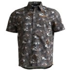 Zimtstern - Braapz Riding Shirt S/S - Radtrikot Gr M grau