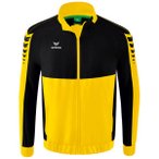 ERIMA Herren Six Wings Präsentationsjacke, Größe S in Schwarz