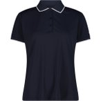 CMP Damen Polo T-Shirt (Größe XL, schwarz)