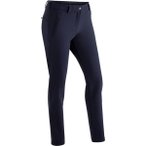MAIER SPORTS Damen Hose Helga slim, Größe 44 in Schwarz