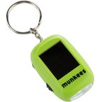 Munkees Mini Solar Dynamo lampe  Schlüsselanhänger gelb Größe One Size