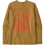Patagonia LW Cloud Crag Wildrise  Herren  Longsleeves braun Größe S Lifestyle 