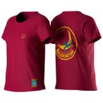 La Sportiva - Women's Climbing On The Moon - T-Shirt Gr L rot